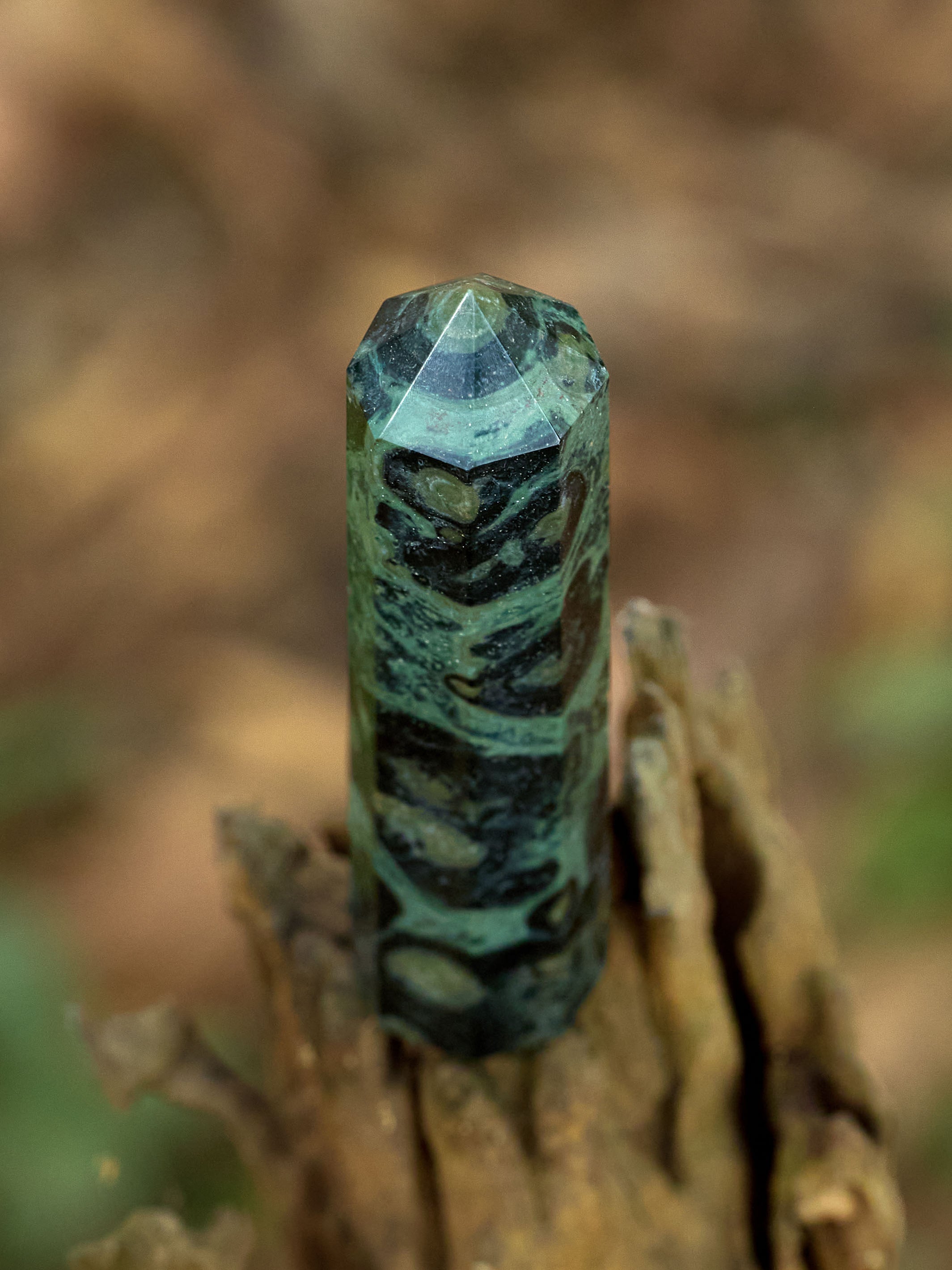 Gemstone Tower | Kambaba Jasper Obeslisk