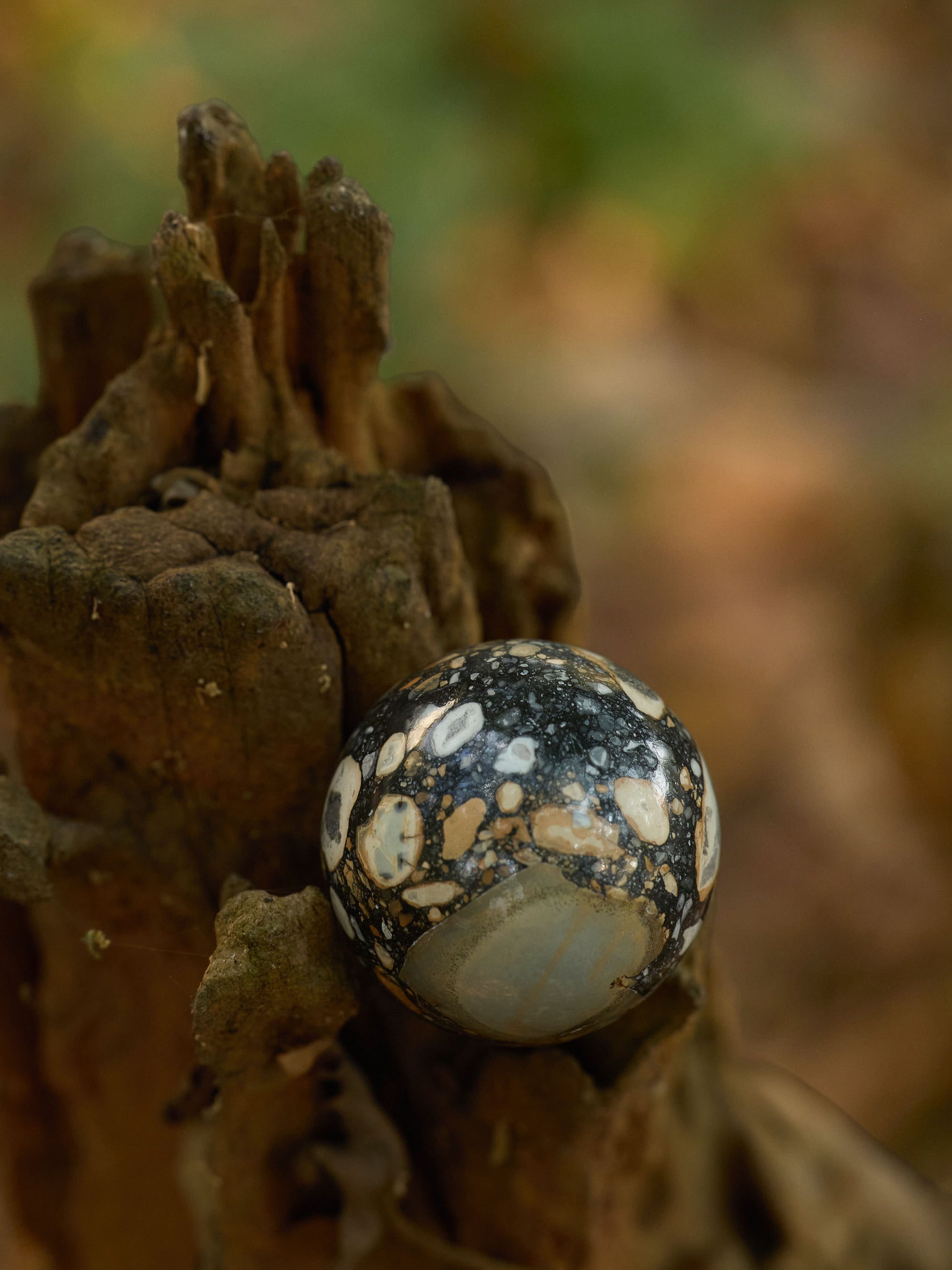 Gemstone Sphere | Maligano Jasper