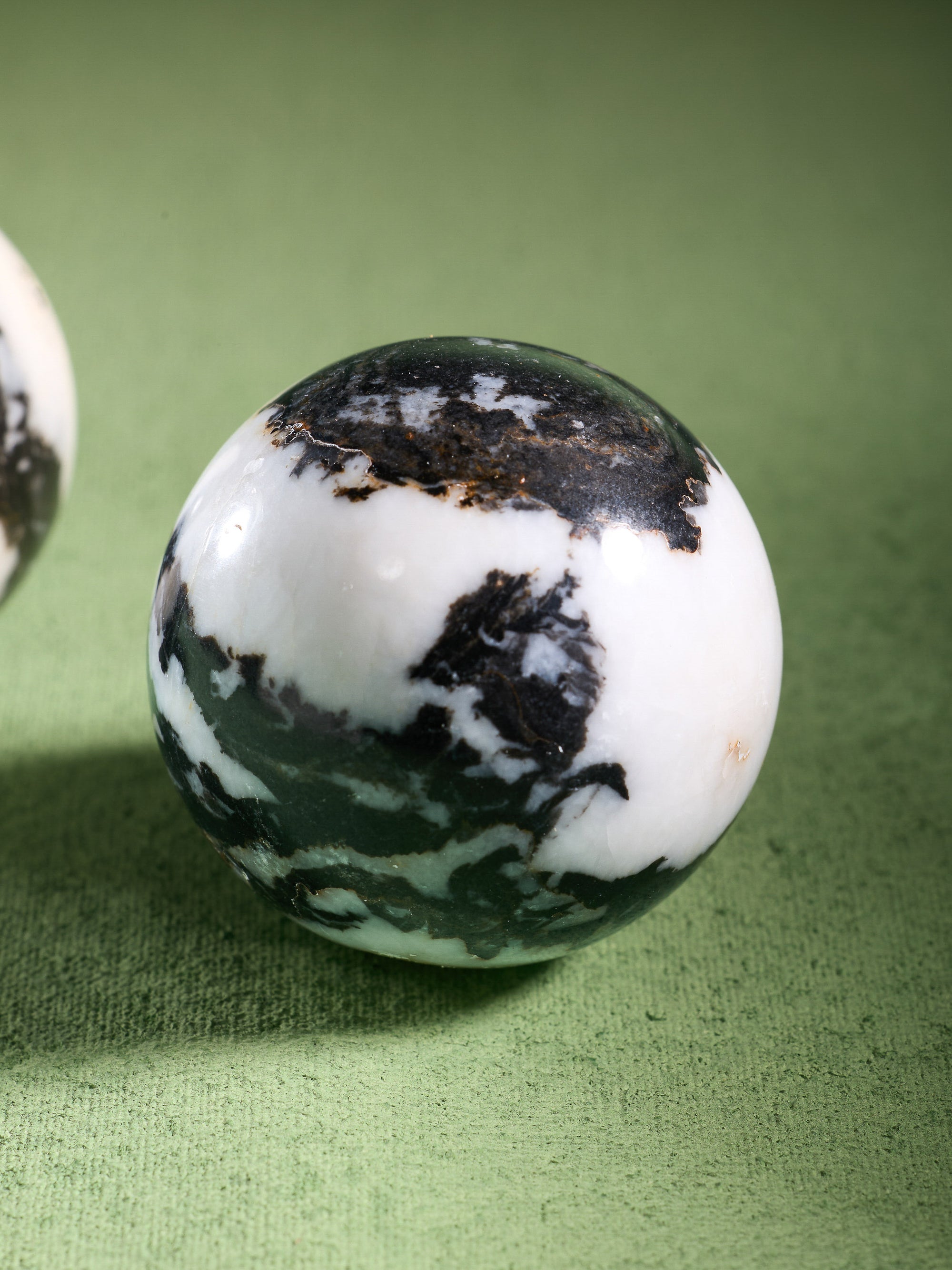 Semi-precious Gemstone - Zebra Jasper Sphere
