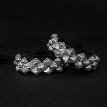 Dhari Pahuchi Silver Bracelet (pair)