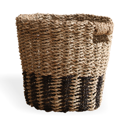Tonk Basket Black Natural