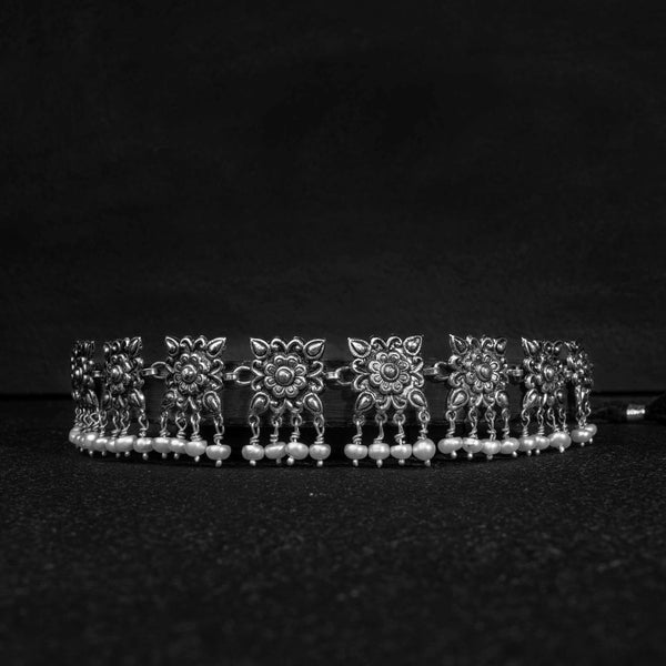 Silver Choker - Gulhar guluband