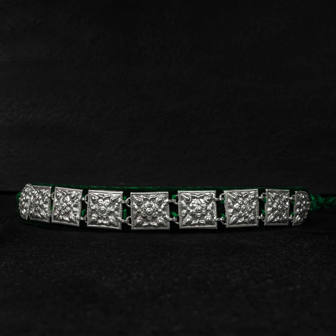 Chaukhandi Silver Guluband