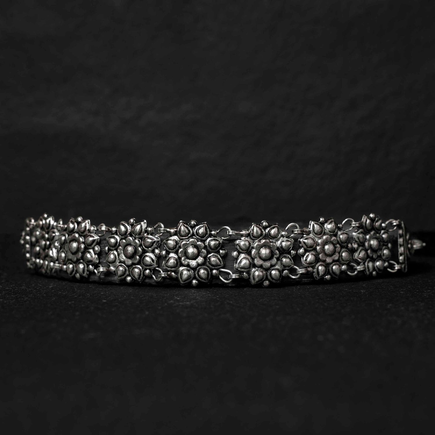 Chandak Guluband Silver Choker