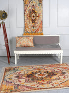 Aurora Bloom Embroidered Rug