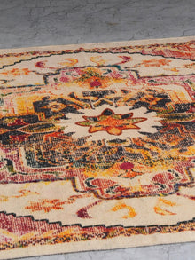 Aurora Bloom Embroidered Rug