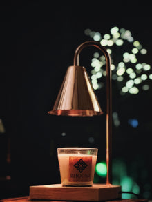 GlowKeeper – Rose Gold Candle Warmer Lamp