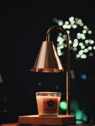 GlowKeeper – Rose Gold Candle Warmer Lamp