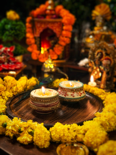 Makhan Matki Diyas (Set of 2)
