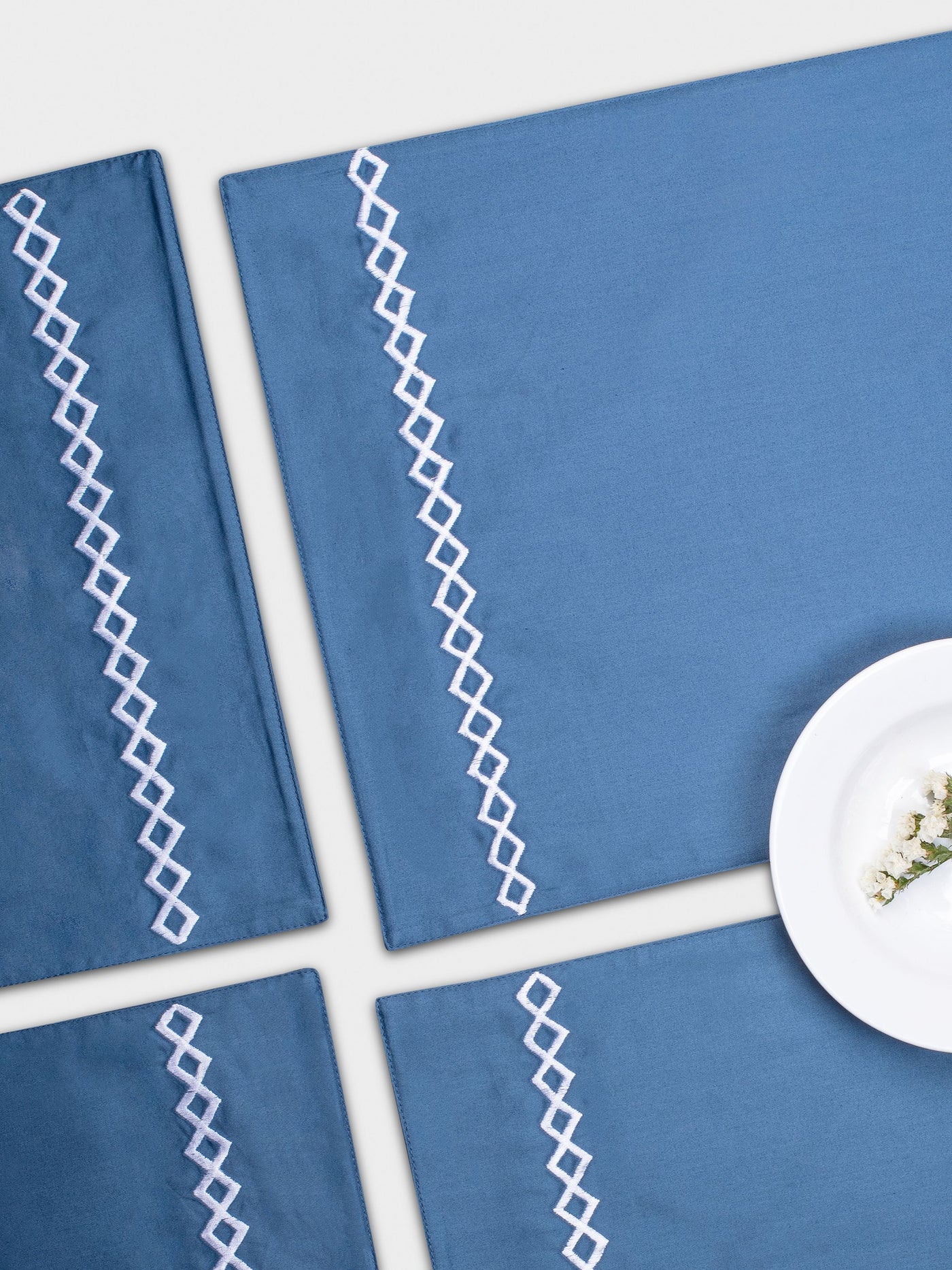 100% Cotton Cubes Placemats