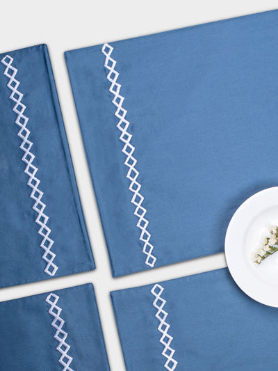 100% Cotton Cubes Placemats