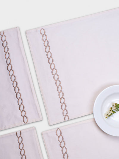 100% Cotton Petal Placemats