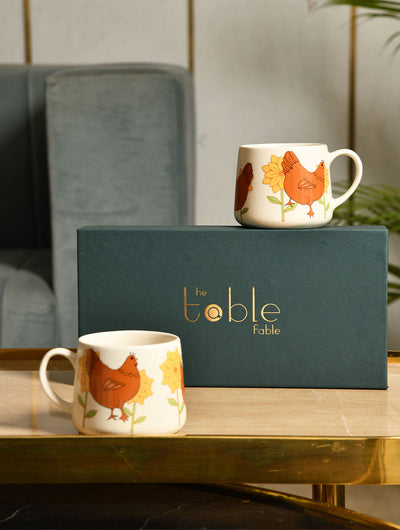 Hen Mug Gift Box