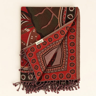 The Tropical Garden Throw