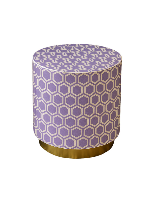 Inlay Round Side Table
