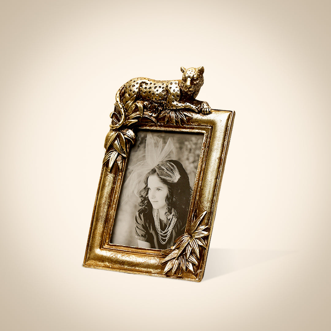 Red Leopard Frame Photo Frames | The Prancing Leopard Photo Frame
