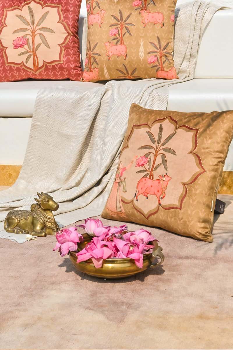 MANJARI Moss Green CUSHION