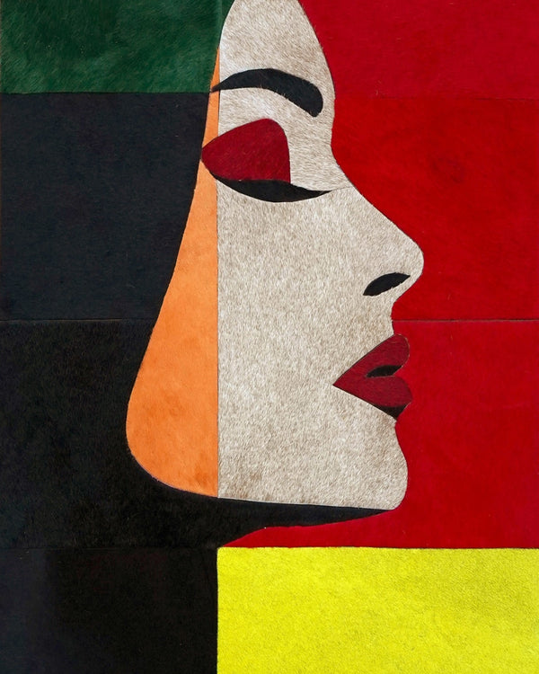 Wall Art - CURACAO Leather Artwork