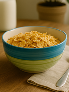 Sunset Stripe Ceramic Bowl