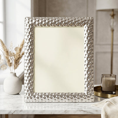 Silver dimple photo frame (20 x 25 cm)