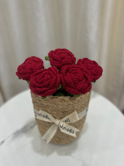 Everlasting Roses basket