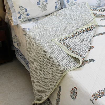Anand Bagh-Handblock Cotton Quilt