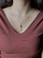 Rosa capsule locket