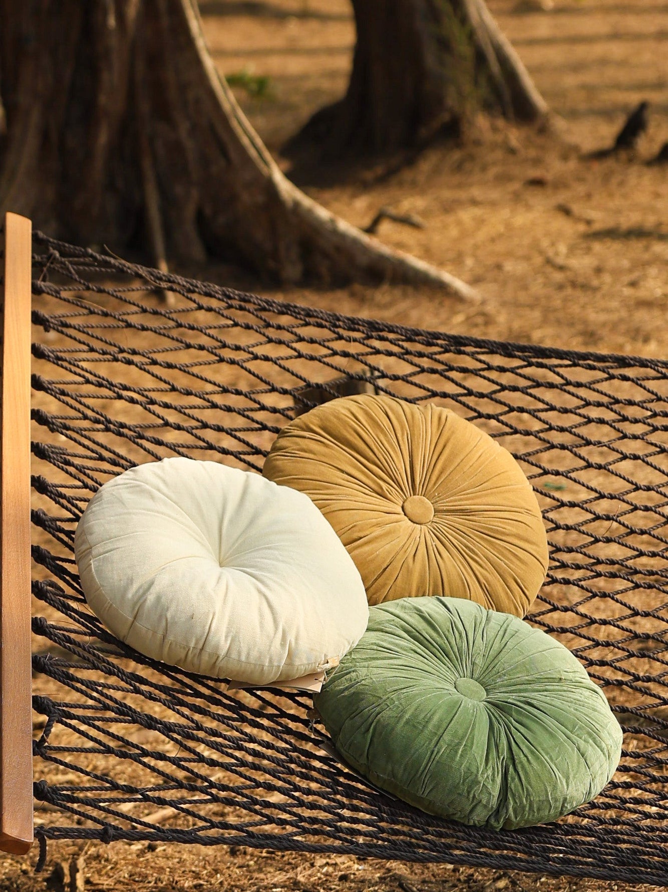 Round Cushion Cover - Cuddle Sage