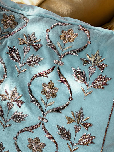 Cushion Cover - Gulzar Faberge Embroidered