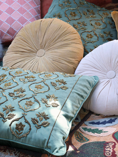 Cushion Cover - Gulzar Faberge Embroidered
