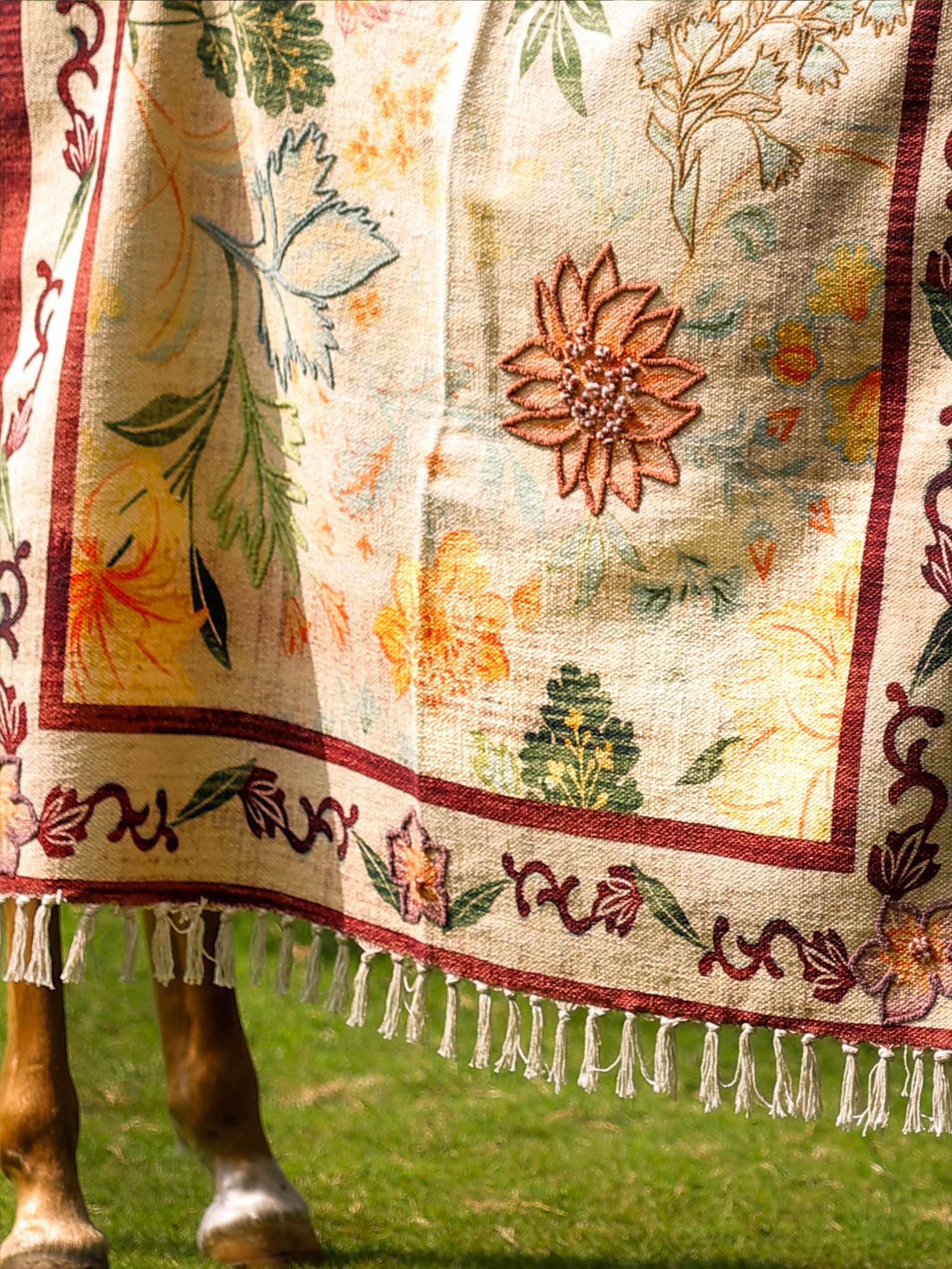 Blooming Grace Floral Rug