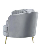 Vermont Upholstered Curved Sofa