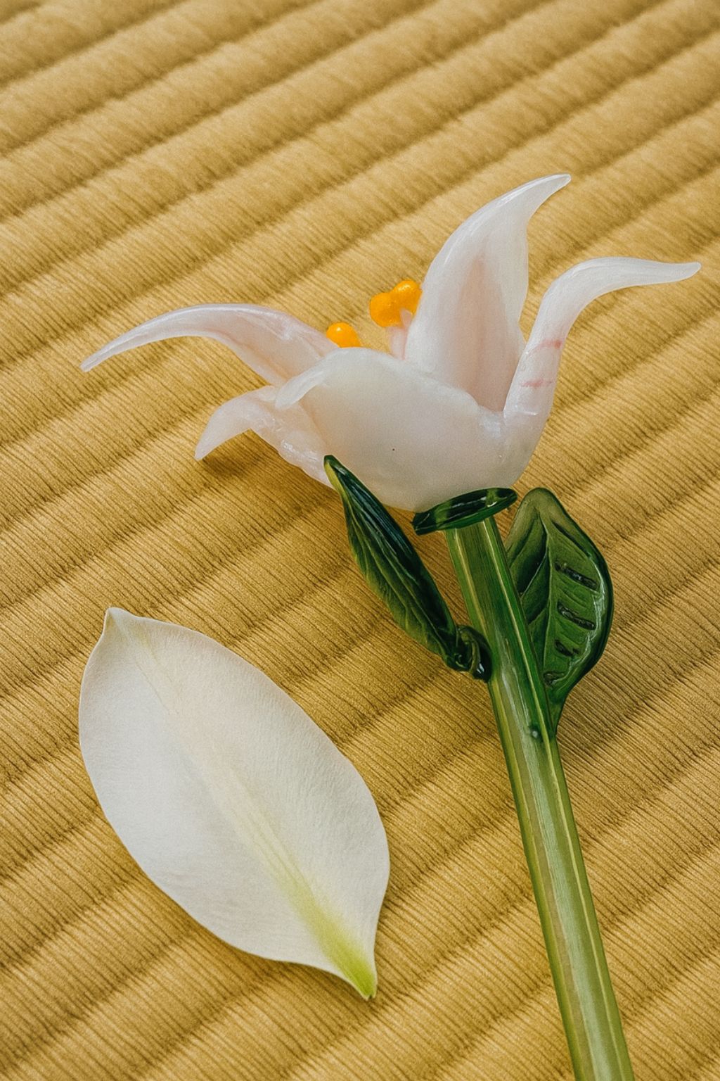 Blooming Lillies- Glass Flowers & Bouquet
