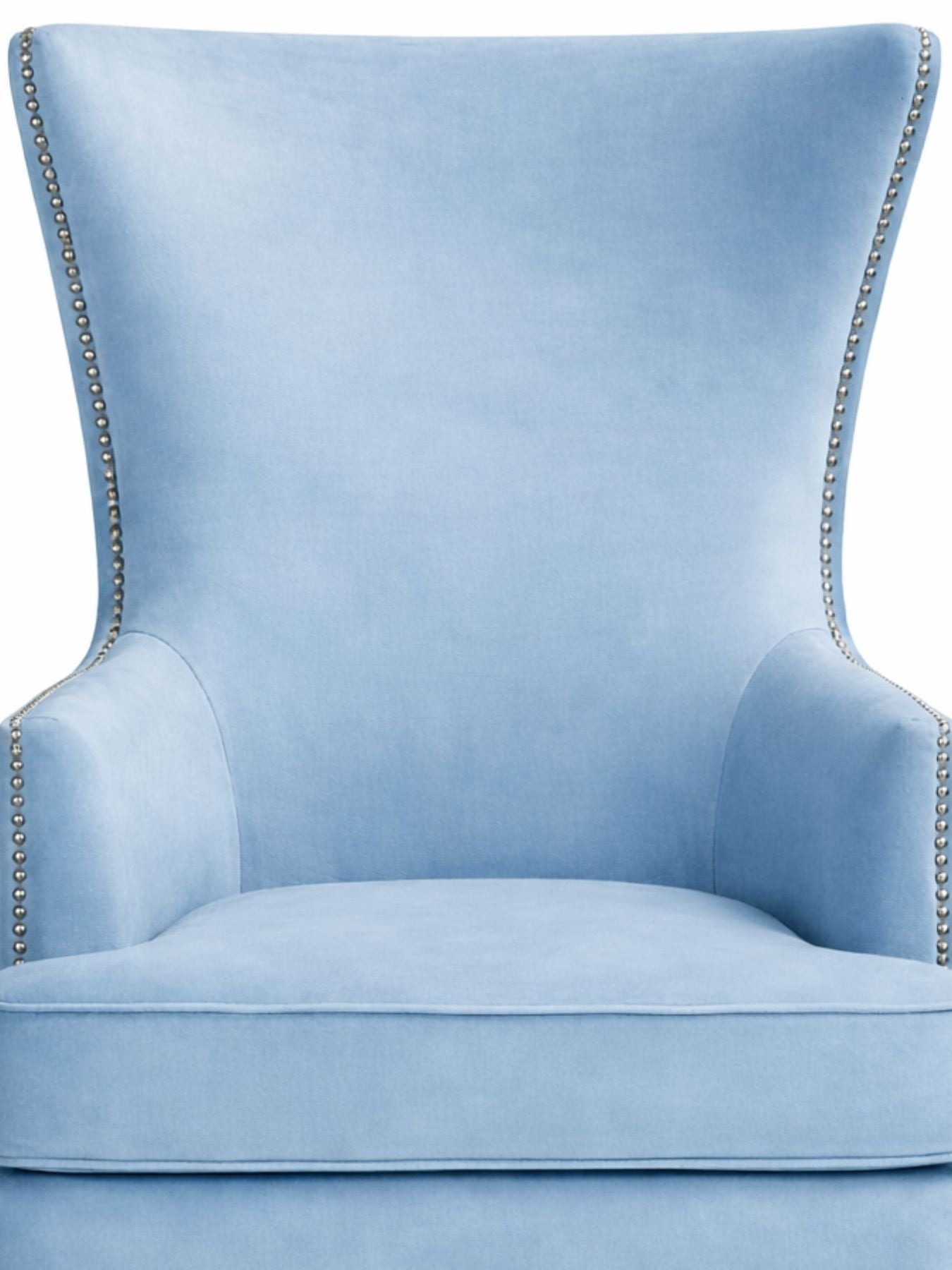 Elysian Velvet Wingback Accent Chair