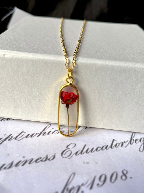 Rosa capsule locket