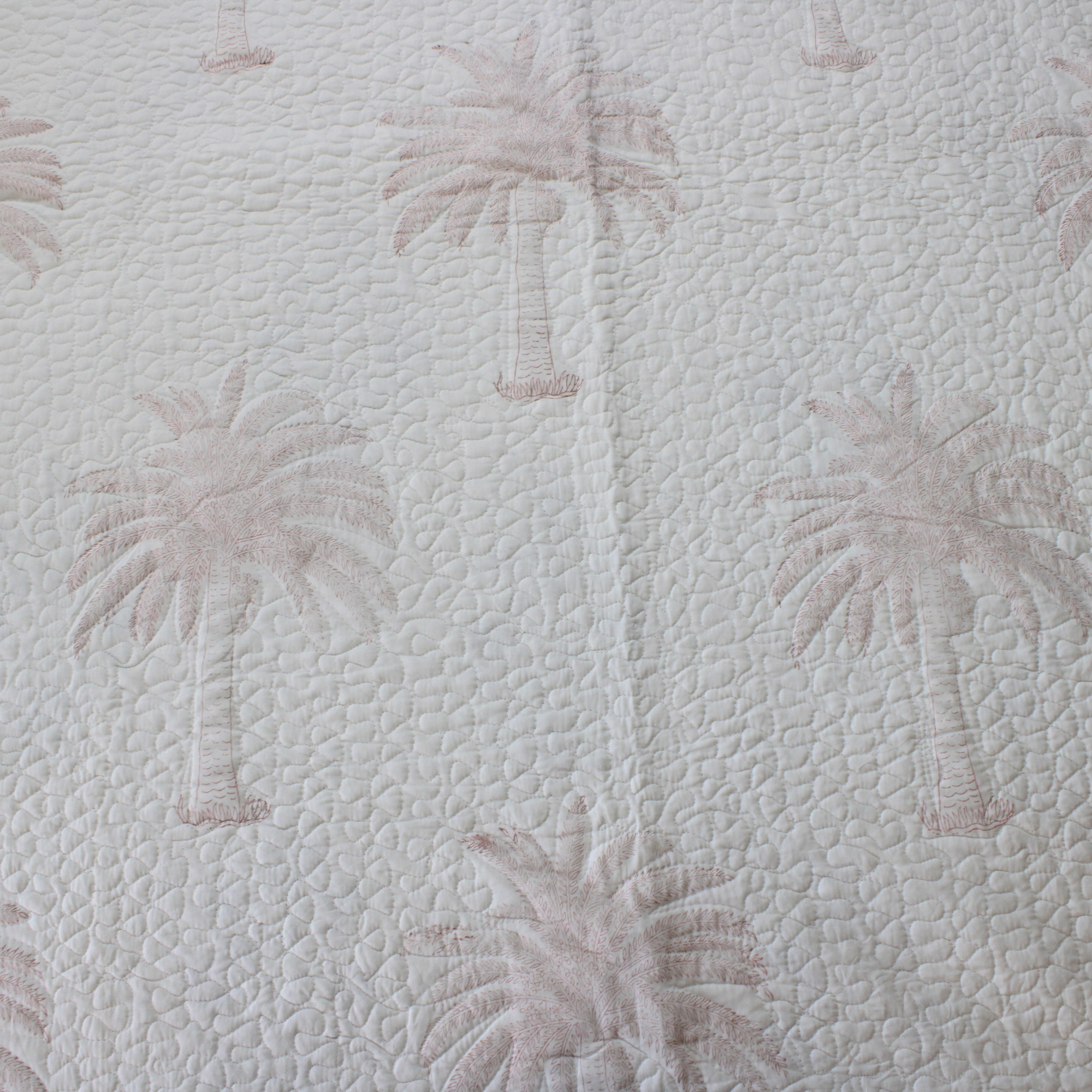 Chinar Bagh-Handblock Quilted Bedcover