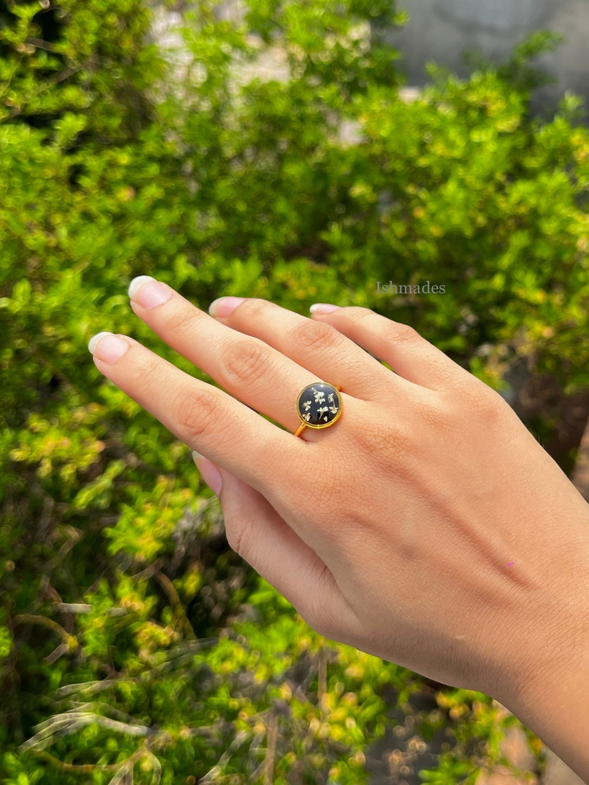 Whimsy lace ring