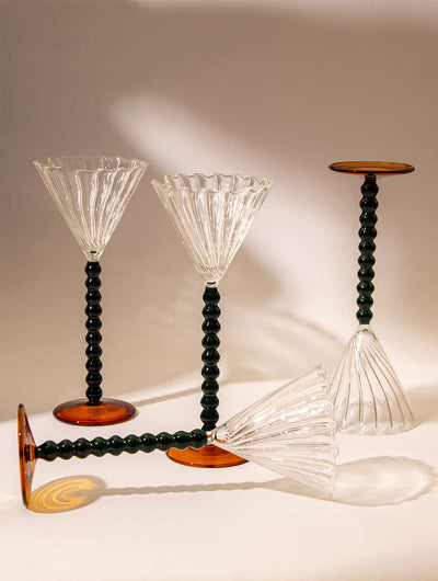Beads Martini Glass Gift Box