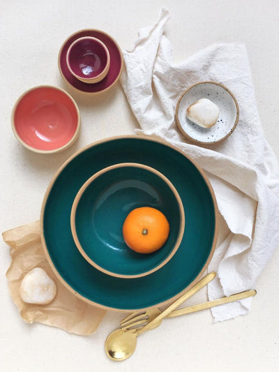 Ceramic Coupe Pasta Bowl