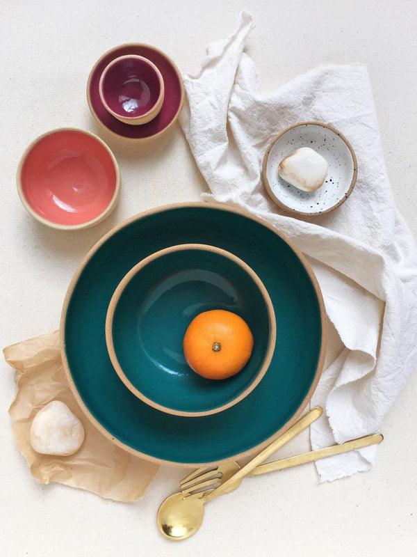 Ceramic Coupe Pasta Bowl