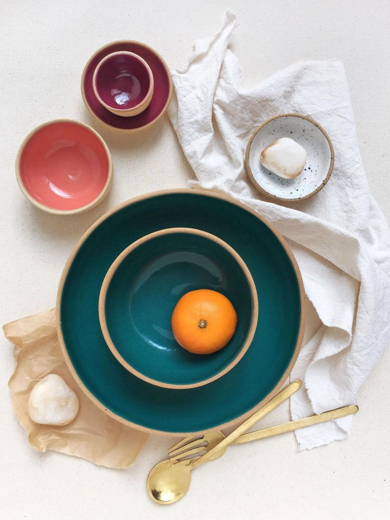 Ceramic Coupe Pasta Bowl