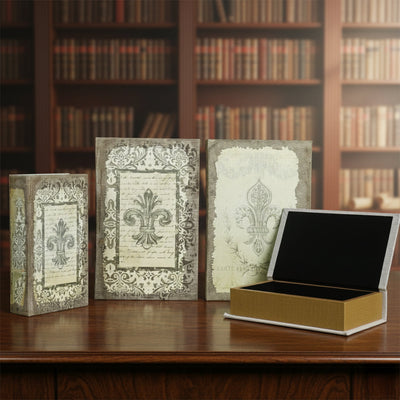 Vintage Book Box Set of 2