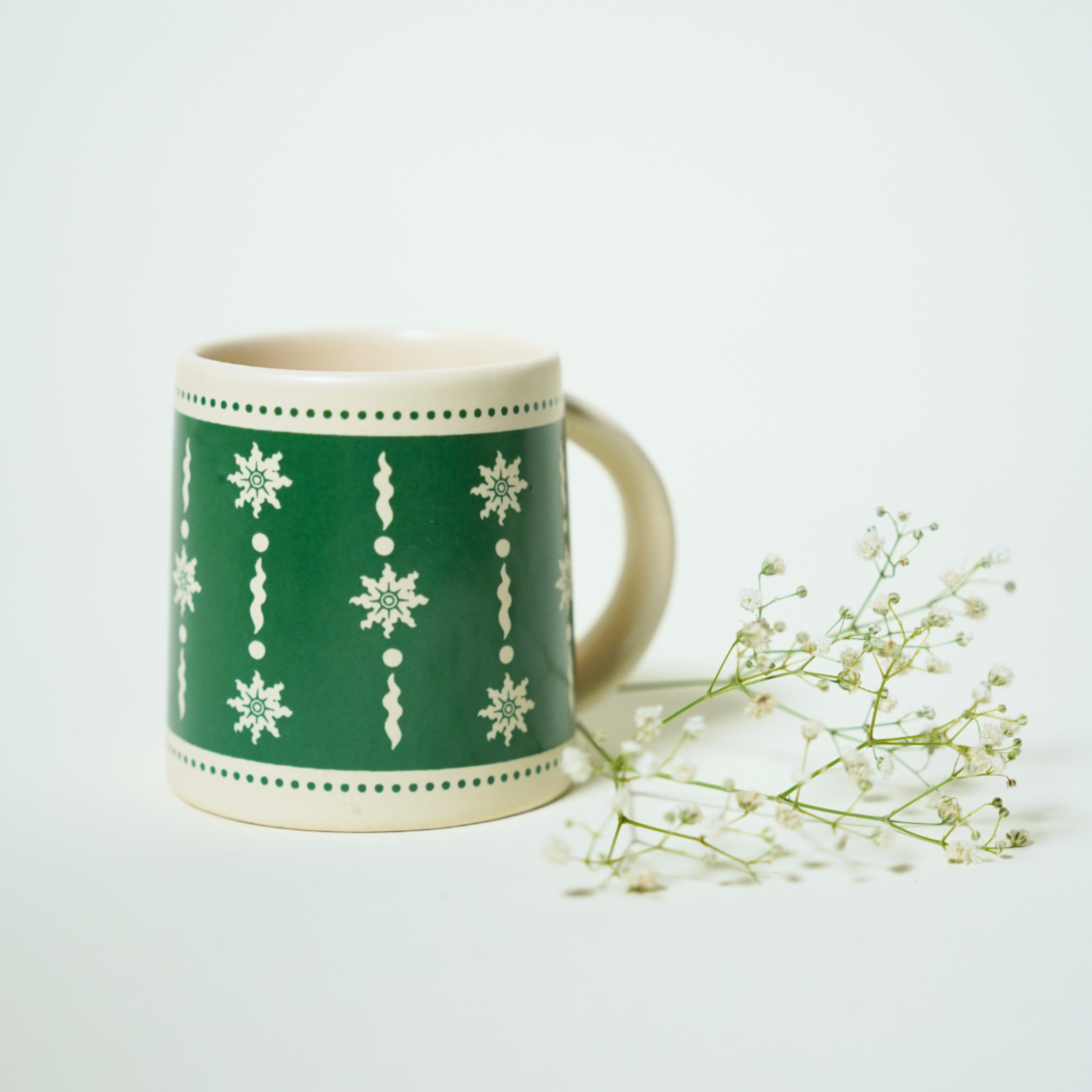 Tarangan Mug & Snack Plate  Duo Gift Set