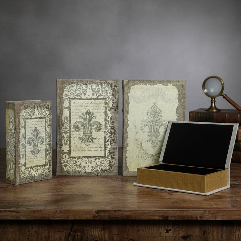 Vintage Book Box Set of 2