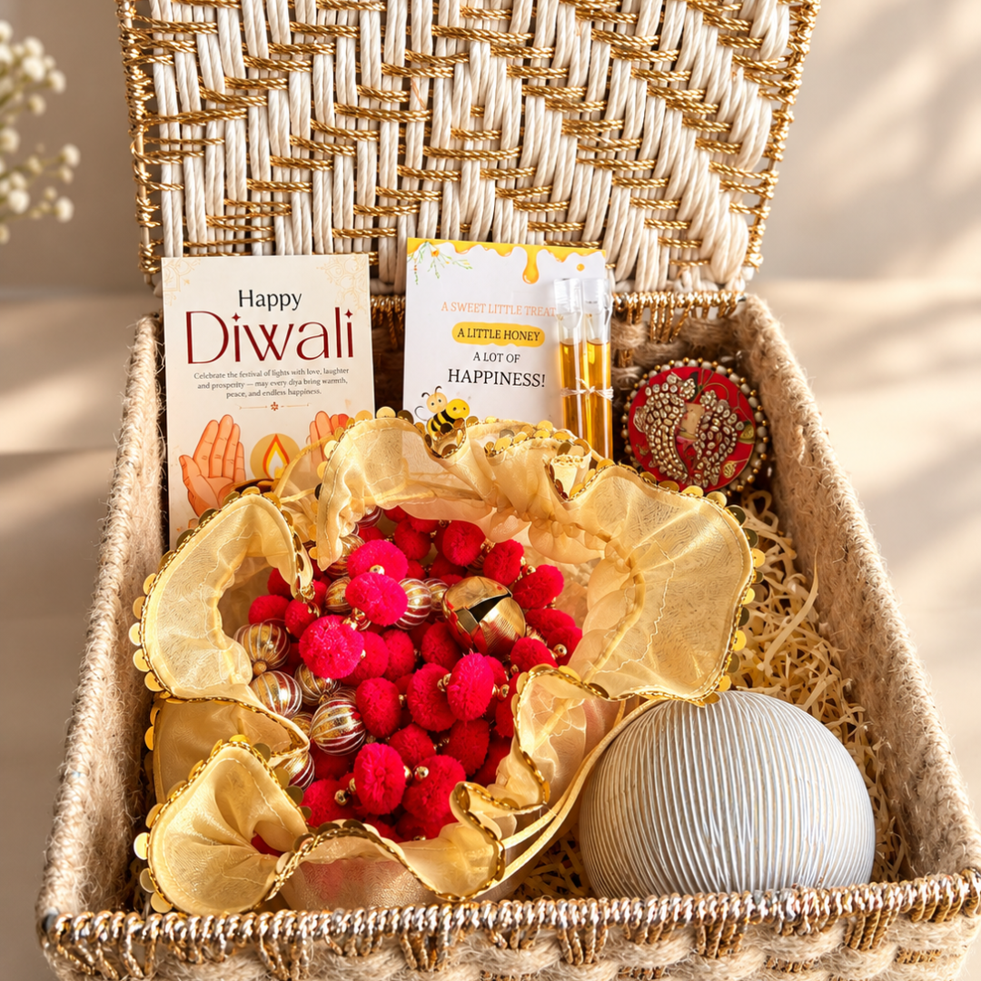 Royal Diwali Celebration Jumbo Gift Basket | Premium Festive Diwali Hamper - https://artecasa.in/
