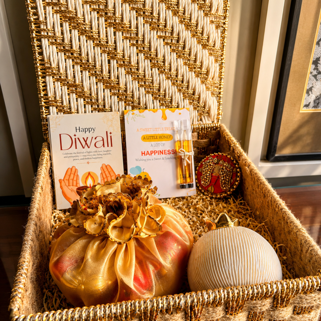Royal Diwali Celebration Jumbo Gift Basket | Premium Festive Diwali Hamper - https://artecasa.in/