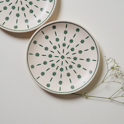 Tarangan Quarter Plate - Set of 2