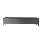 Live-Edge Wood & Epoxy Resin TV Media Unit