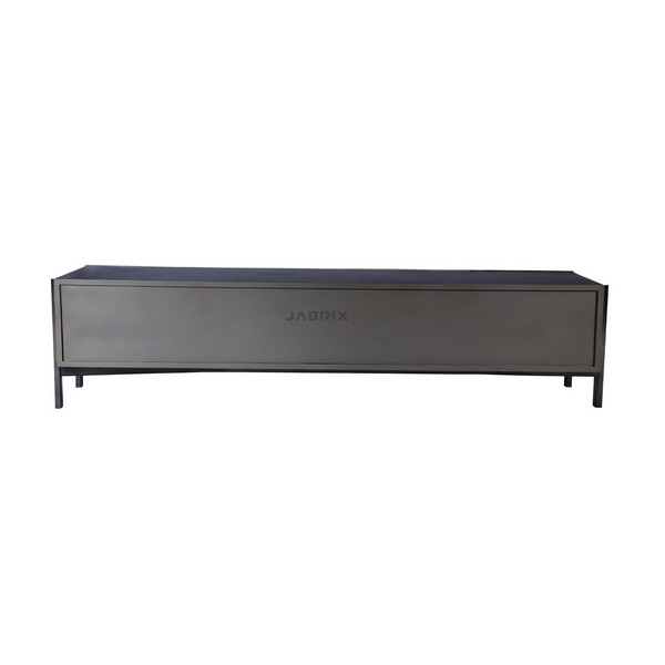 Live-Edge Wood & Epoxy Resin TV Media Unit