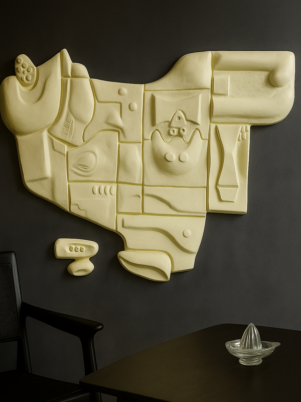 Desert Mirage Abstract Wall Art